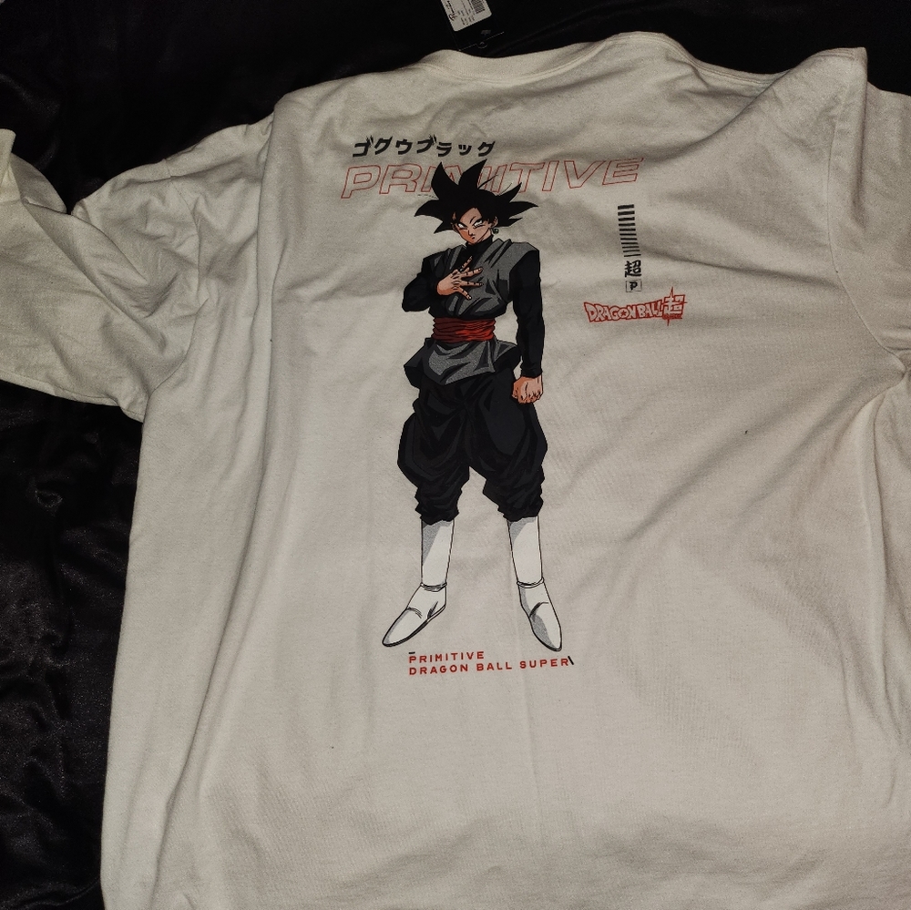 Primitive goku black long sleeve shirt